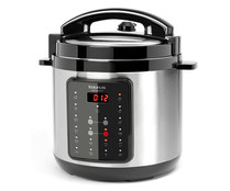 Olla programable TAURUS Tasty Multipot, 1000W, capacidad 6L, programable 24 horas, 17 funciones.