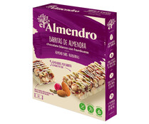Barritas de almendra de chocolate blanco con frutos rojos EL ALMENDRO 100 g.