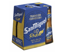 Cerveza limón 0,0 SAN MIGUEL RADLER pack 6 uds. x 25 cl. - Alcampo