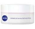 Crema facial hidratante y nutritiva de día, con FPS 30, para pieles secas y sensibles NIVEA 50 ml.
