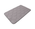 Alfombra de baño acolchada con reverso de PVC, 50x80 cm, ACTUEL. Modelos surtidos, 1 unidad.