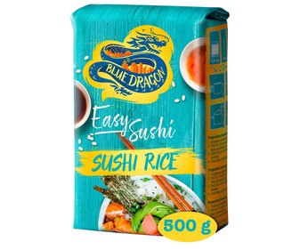 Arroz para hacer Sushi BLUE DRAGON 500 g. Arroz para hacer Sushi BLUE DRAGON 500 g.