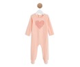 Pijama pelele de terciopelo para bebé IN EXTENSO, talla 62.