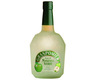 Licor de manzana verde botella de 70 centilitros Licor de manzana verde botella de 70 centilitros