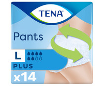 Pañal incontinencia unisex para adultos para perdidas severas de orina, talla L (100-135 cm) TENA Pants 14 uds.