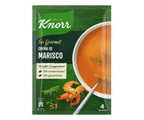 Crema de marisco gourmet con un toque de eneldo KNORR 63 g.