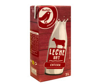 Leche entera de vaca PRODUCTO ALCAMPO 1 l.