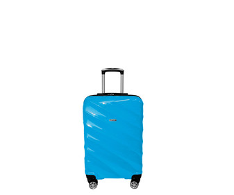 Maleta mediana rígida de 65 centímetros, 8 ruedas ABS, color azul pitufo, AIRPORT ALCAMPO. Maleta mediana rígida de 65 centímetros, 8 ruedas ABS, color azul pitufo, AIRPORT ALCAMPO.
