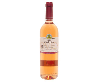 Vino rosado con denominación de origen Vinos de Madrid VEGA MADROÑO botella de 75 cl. Vino rosado con denominación de origen Vinos de Madrid VEGA MADROÑO botella de 75 cl.