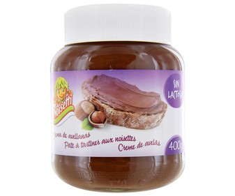 Crema de cacao con avellanas 400 gramos Crema de cacao con avellanas 400 gramos