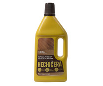 Cera abrillantadora especial parquet, tarima y madera HECHICERA 750 ml.