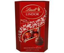 Bombones de chocolate con leche, LINDT Lindor 200 g.
