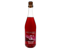 Vino rosado gasificado VEGAVERDE botella de 75 cl.