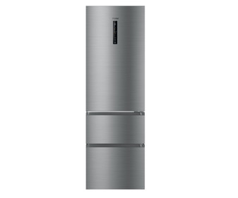 Frigorífico combi HAIER HTR3619ENMN TOTAL NO FROST, clasificación energética: E, H: 190,5cm, A: 59,5cm, F: 65,7cm, capacidad total: 348L.