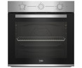 Horno convencional BEKO BIC12100XD STEAM SHINE, Inox, limpieza con vapor, A: 59,5cm, H: 59,4cm, F: 56,7cm.