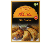 Empanadillas rellenas de atún y elaboradas sin gluten LA SANTIÑA 300 g.