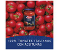 Salsa Olive con base de tomate y aceitunas sin gluten BARILLA 400 g.