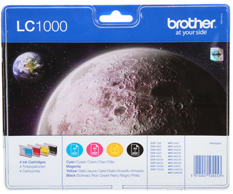 1000 pack 4 cartuchos de tinta de colores 1000 pack 4 cartuchos de tinta de colores