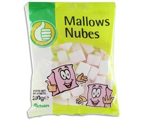 Mallows (nubes dulces) PRODUCTO ECONÓMICO ALCAMPO 200 gr, Mallows (nubes dulces) PRODUCTO ECONÓMICO ALCAMPO 200 gr,