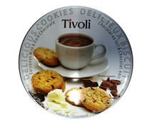 Galletas de chocolate con leche y chocolate negro TIVOLI 150 g.