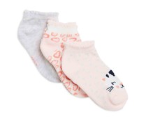 Lote de 3 pares de calcetines para bebé IN EXTENSO, talla 21.
