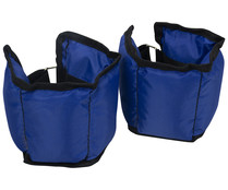 Set de 2 pesas lastre de 1kg para muñeca, SPORTS.