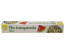 Papel film transparente PRODUCTO ECONÓMICO ALCAMPO 30 mts.