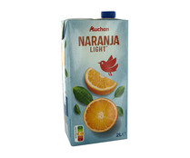 Néctar sin azúcar añadido de naranja PRODUCTO ALCAMPO brick de 2 l.