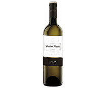 Vino blanco con denominación de origen Rueda CUATRO RAYAS botella de 75 cl.