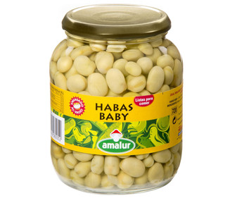 Habas baby frasco de 425 gramos Habas baby frasco de 425 gramos