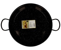 Paellera de acero vitrificado de 30 centímetros de diámetro, para 2-3 personas aprox. LA ALBUFERA.
