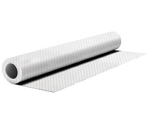 Rollo de mantel desechable, color blanco, impermeable, 1,20x8 metros MACADAMIA.