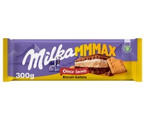 Chocolate con leche relleno de galleta MILKA 300 g.
