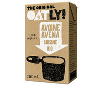 Crema de avena ecológica OATLY 250 ml.