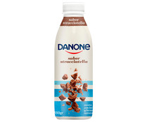 Yogur líquido para beber con sabor a stracciatella DANONE 550 g.