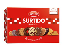 Surtido de galletas CUÉTARA 420 g.