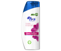 Champú anticaspa de uso diario, para todo tipo de cabellos H&S Suave y sedoso 700 ml.