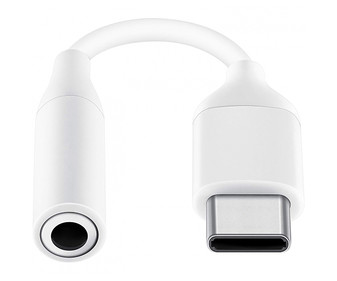 Adaptador SAMSUNG USB tipo C a Jack 3.5mm. Adaptador SAMSUNG USB tipo C a Jack 3.5mm.