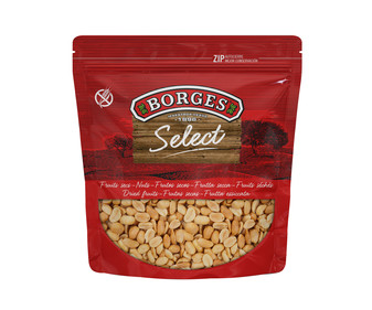 Cacahuetes pelados fritos con sal BORGES SELECT 1 kg Cacahuetes pelados fritos con sal BORGES SELECT 1 kg