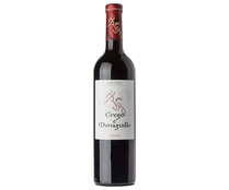 Vino tinto con denominación de origen Monterrei GREGO Y MONAGUILLO botella de 75 cl.
