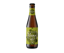 Cerveza artesana IPA (India Pale Ale)  LA SAGRA INDIA botella 33 cl.