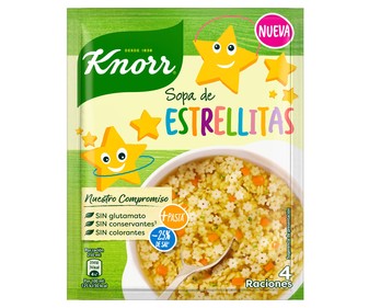 Sopa de estrellitas 84 g.
