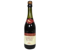 Vino tinto lambrusco de Italia LA COLOMBARA botella de 75 cl.