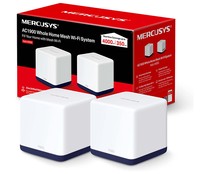 Sistema Wi-Fi MERCUSYS Halo H50G, Mesh AC1900, doble banda, hasta 100 dispositivos.