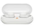 Auriculares bluetooth tipo intrauditivo SONY WF-C500W, touch control, micrófono, color blanco.