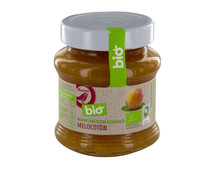 Mermelada extra de melocotón ALCAMPO ECOLÓGICO 350 g.