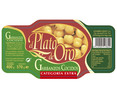 Garbanzos cocidos de categoria extra EL PLATO DE ORO frasco de 400 g.