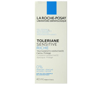 Tratamiento hidratante con acción protectora y calmante para pieles sensibles con tendencia a seca LA ROCHE POSAY Toleriane riche 40 ml.