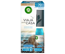 Ambientador Oasis + Turquesa - Aparato + Recambio AIR WICK FRESHMATIC  250 ml.