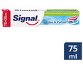 Pasta de dientes con flúor y calcio, para unos dientes sanos y fuertes SIGNAL 75 ml.